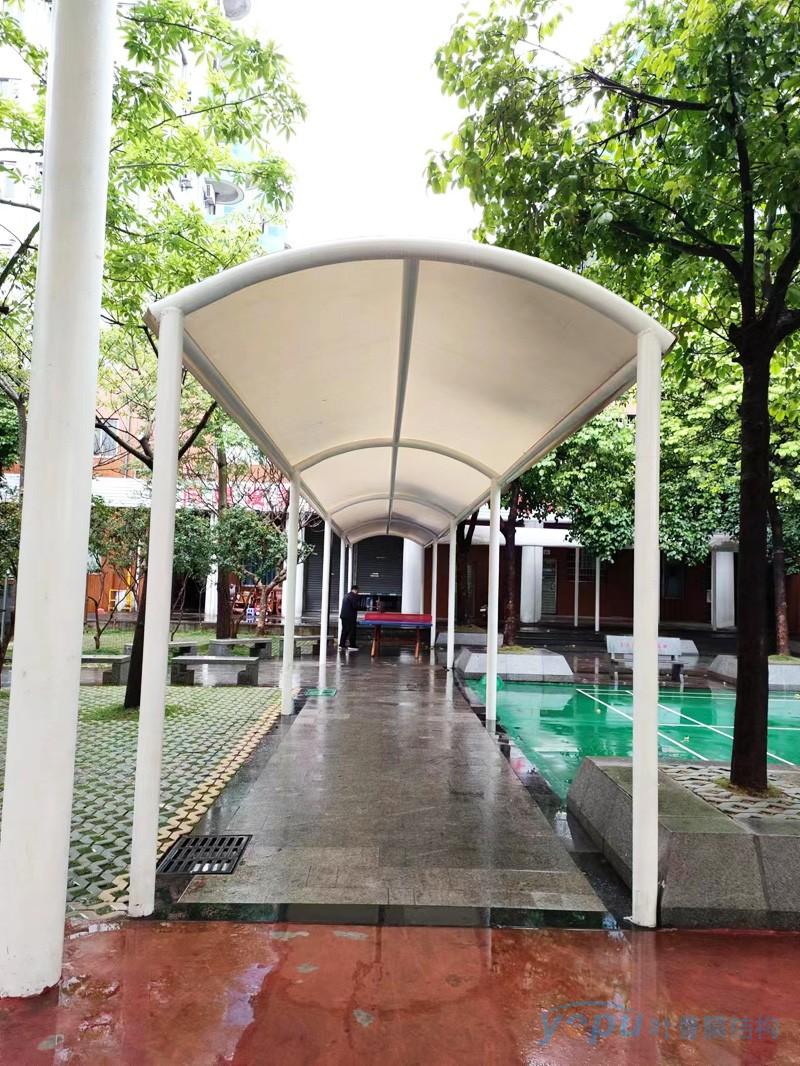 公园人行通道膜结构-叶普膜结构 公园人行通道膜结构-叶普膜结构