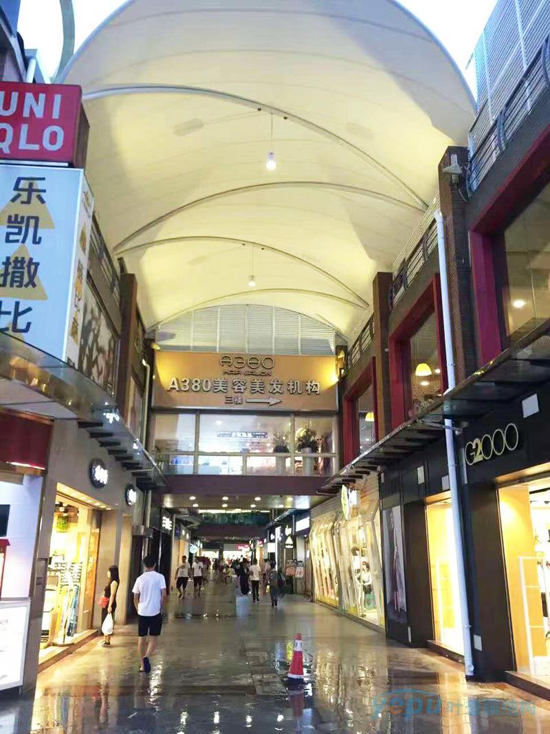 购物广场中庭膜结构-叶普膜结构 购物广场中庭膜结构-叶普膜结构