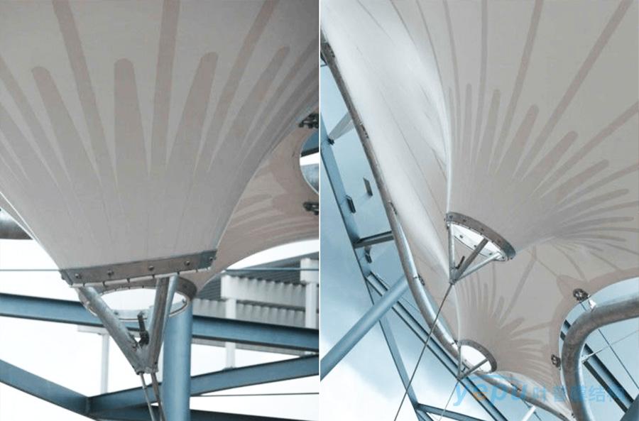 叶普膜结构工程施工和安装 叶普膜结构工程施工和安装